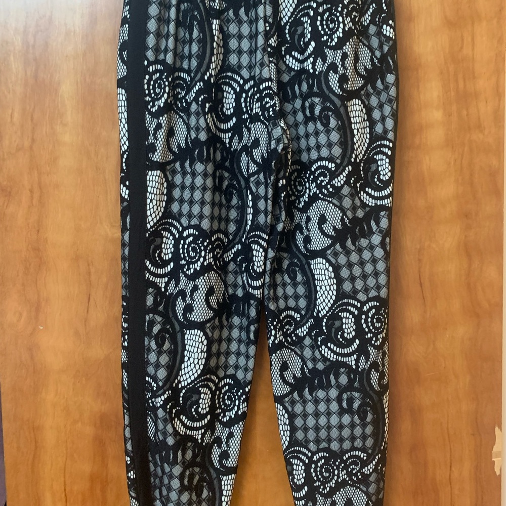 Lace bebe joggers